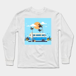 Departure in holidays Long Sleeve T-Shirt